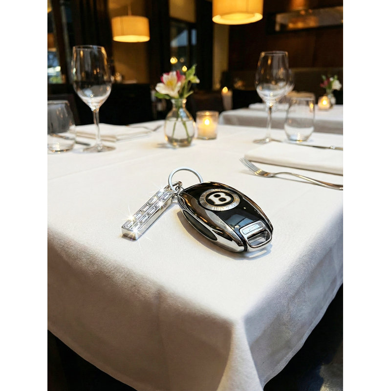 Keybling - Keychain In Platinum And Crystal