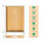 Bamboo Breakfast Tray With Handle, Decorative Tray For Dining, Working, Storage