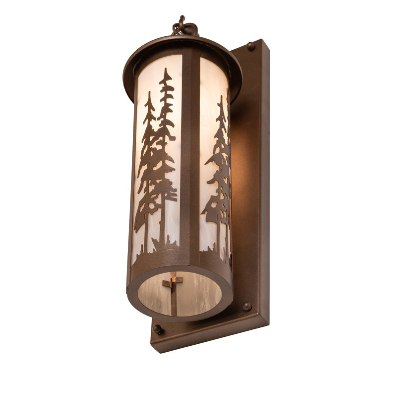 1 - Light LED Armed Sconce