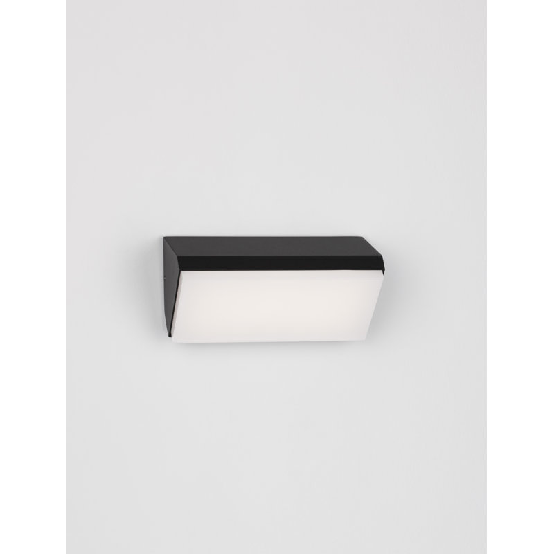 Black Integrated LED Outdoor Bulkhead Light