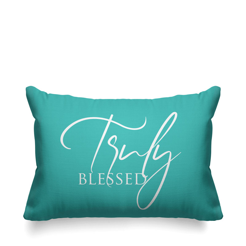 Housse et insert de coussin rectangulaire Aspire, Menthe