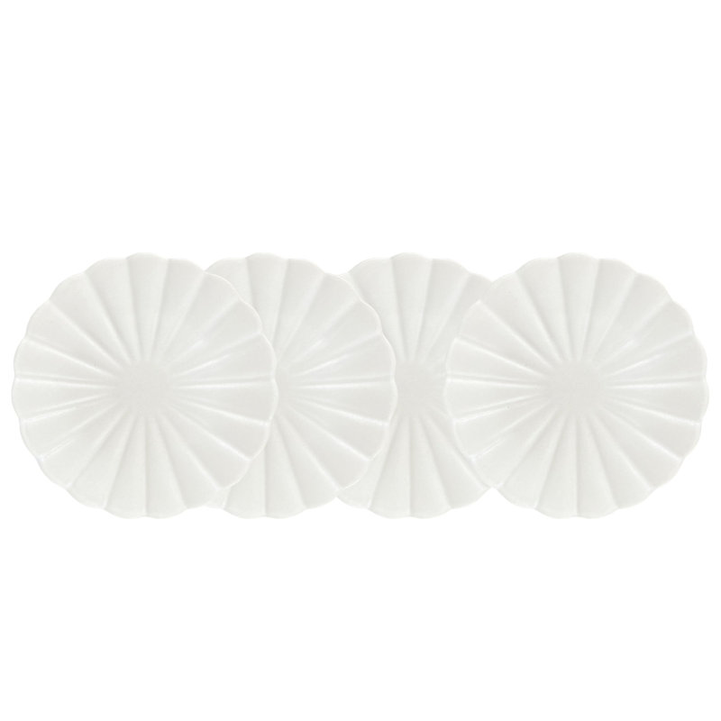 Canvas Home Lafayette Bread Plate, White