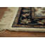 Tapis exquis fabriqué à la main avec motif de bordure riche à motifs 2 x 8
