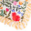Summer Solstice Indoor / Outdoor Floral Square Throw Pillow Cover