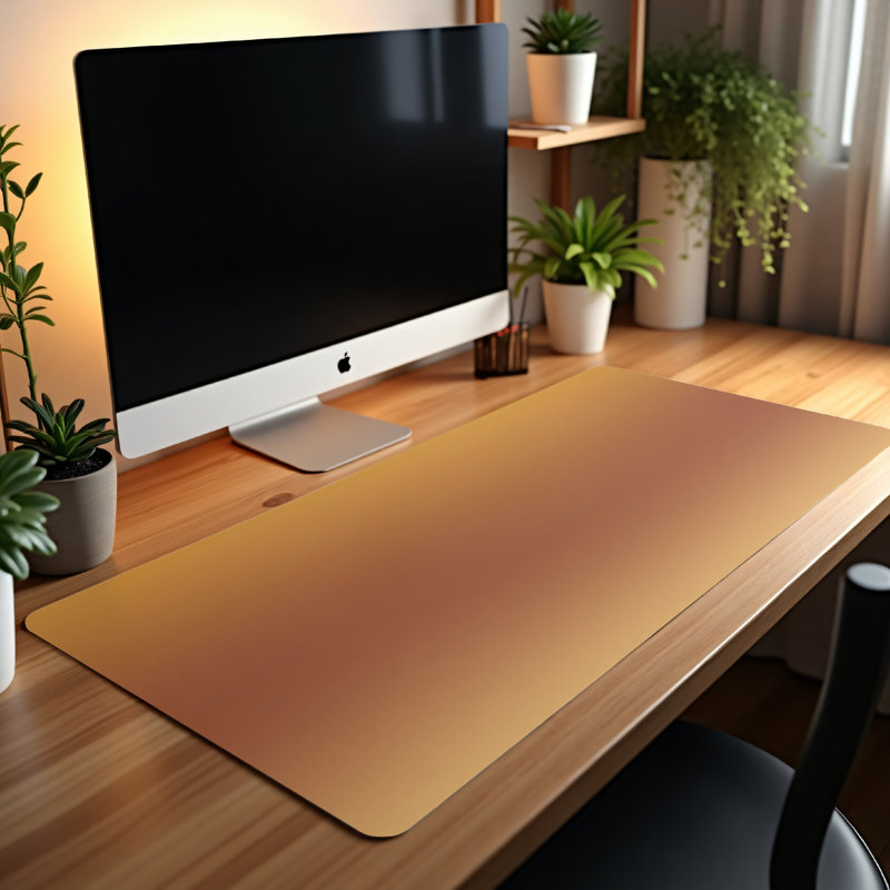 Polyester Desk Pad, 23.6x13.8