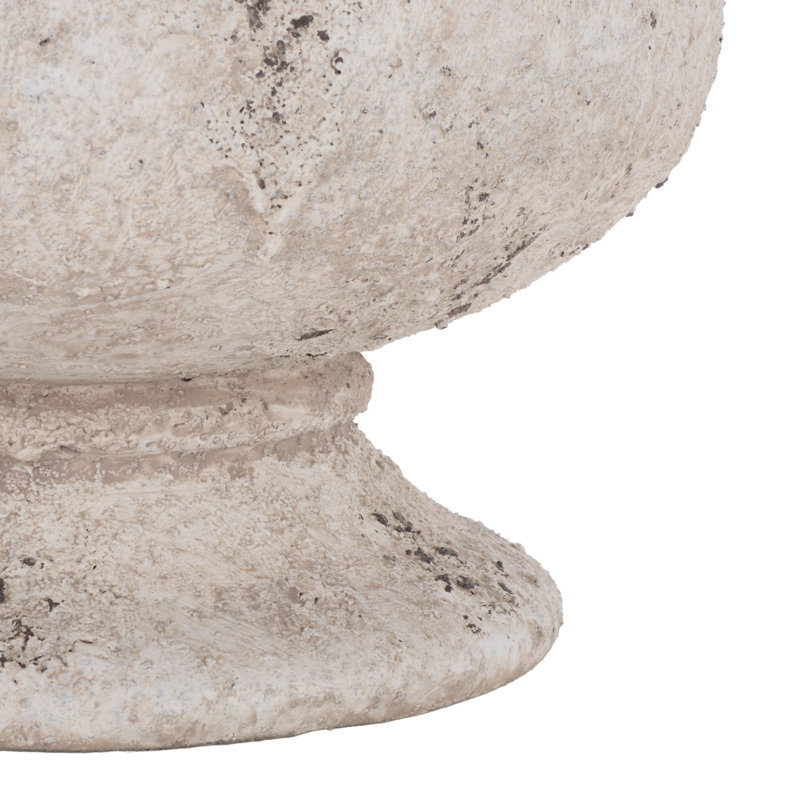 Stark Planter Pot, 12 x 12 x 18.9, Antique White