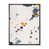 Toile avec cadre flottant noir