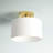 Shaniya Fabric Semi Flush Mount-353794334-353727507