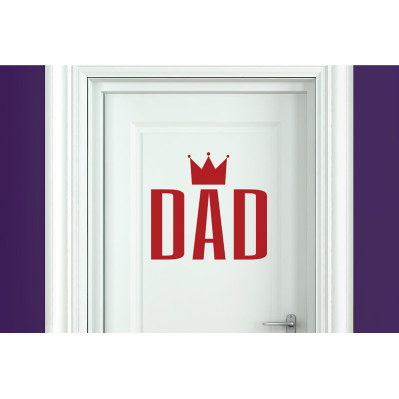Wall Decal, Dark Red