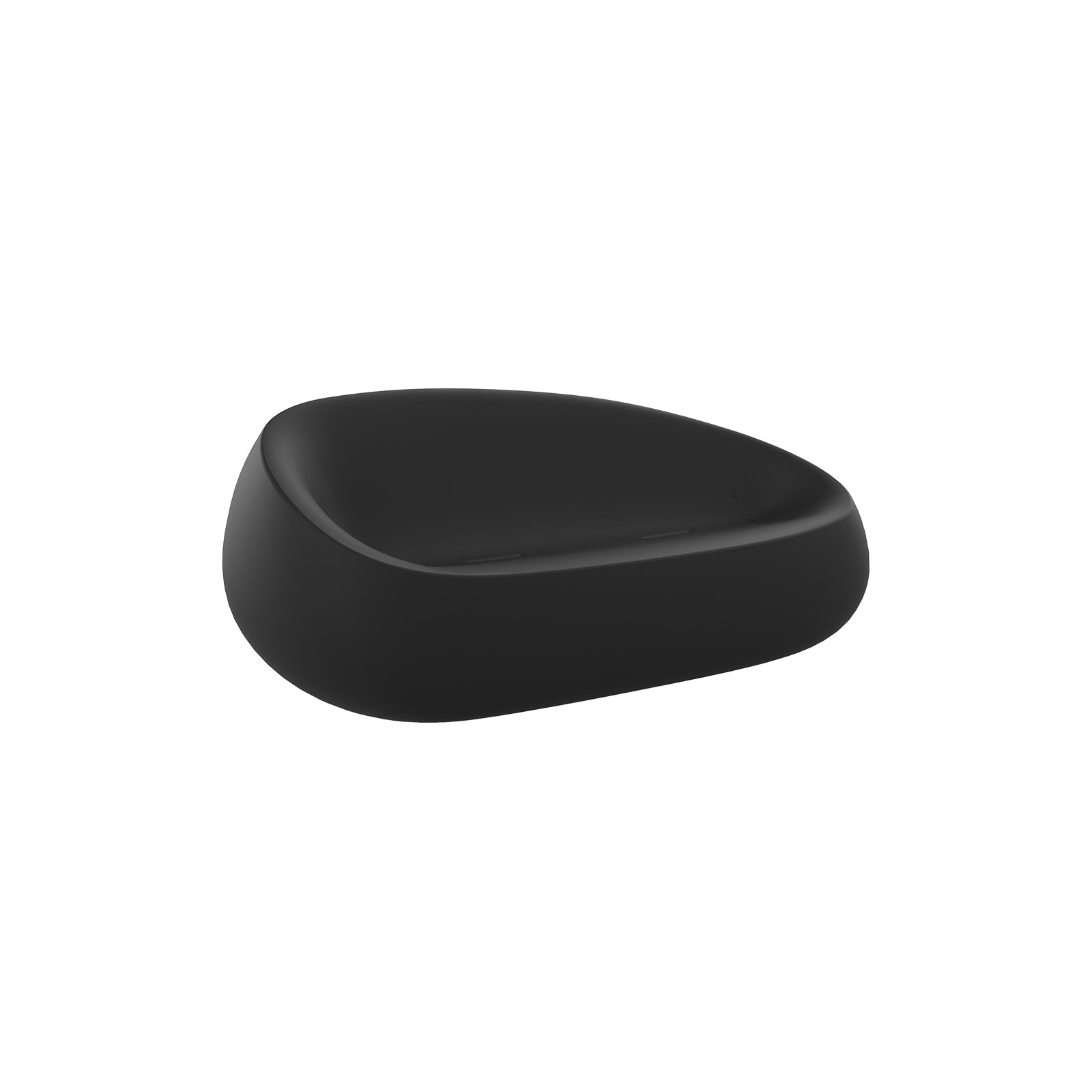 Stone Sofa, Black