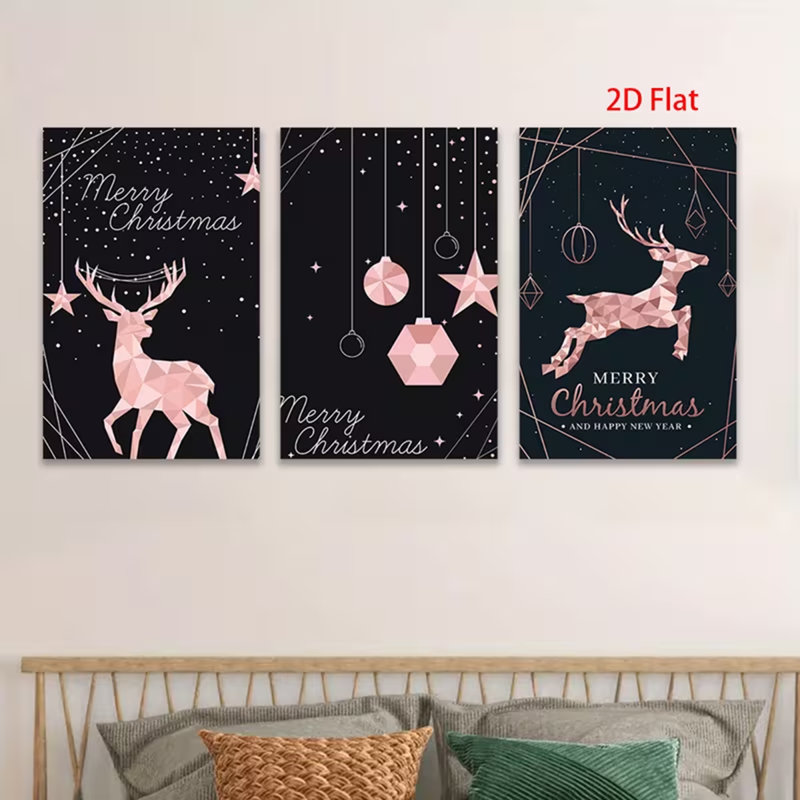 3 Piece Wrapped Canvas Print