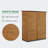 Outdoor Storage Shed with Door and Window, Outside Wooden Tool Shed with Waterproof Asphalt Roof