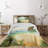 Hypnotic Coastal Polyester Coverlet-479565400