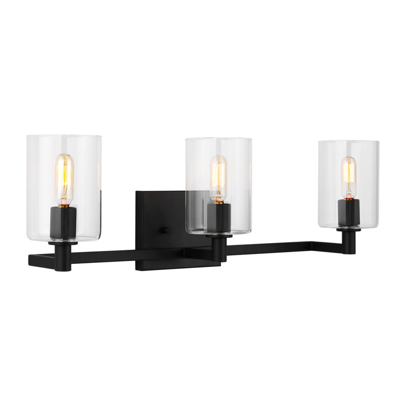 Fullton 3 - Light Vanity Light, Midnight Black
