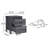 Toolless Assembly Nightstand-371598887