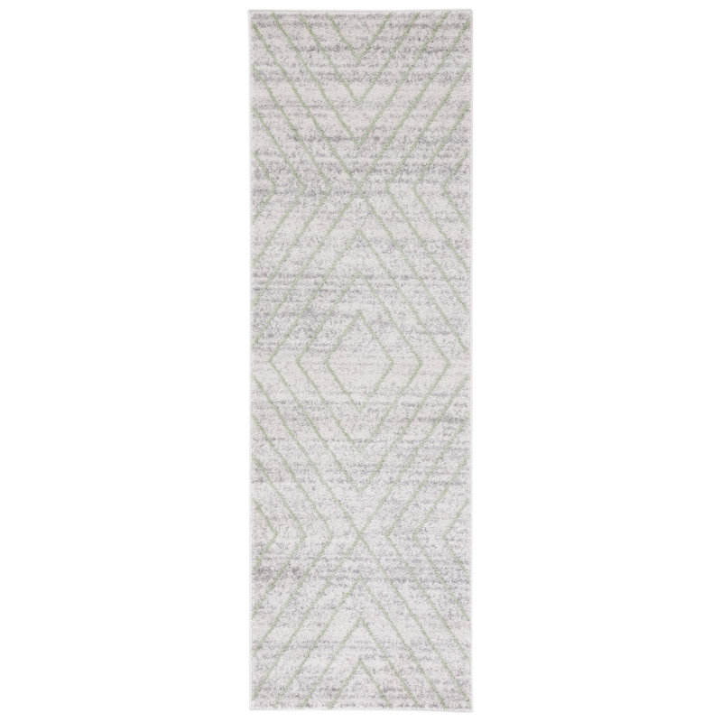 Janes Performance Geometric Rug, Runner 2'6" x 8'