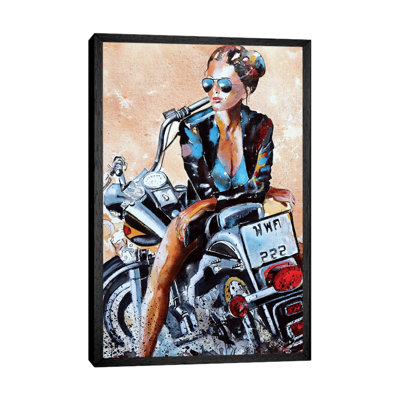 Let's Do It 1 Piece Floater Frame Painting on Canvas