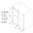 Catalyst 62"- 67" W x 76" H Double Sliding Frameless Shower Door in Chrome with 3/8" Clear Glass-96391549