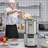 Food Processor Vegetable Chopper 19 Quart Food-Grade Stainless Steel Blender