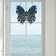 12"H Love of Life Butterfly-Stained Glass Window Panel, Purple