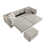Velours gris velours est en rupture de stock