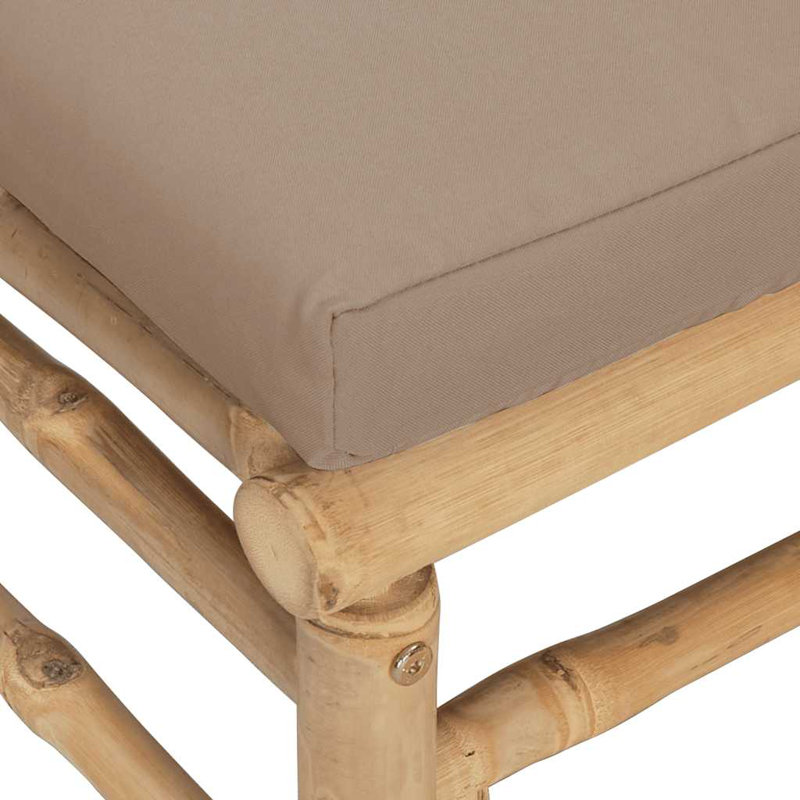 Outdoor Lounge Chair, Taupe