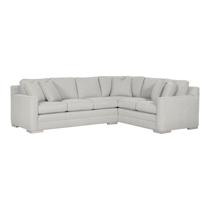 Summerton Sectional, Callaloo Cotton, Dove Gray