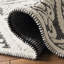 Tapis géométrique en laine tissé à la main Kelty-26830827