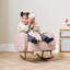 Micah Mini Me Children's Rocking Chair Boucle Blush-107140267