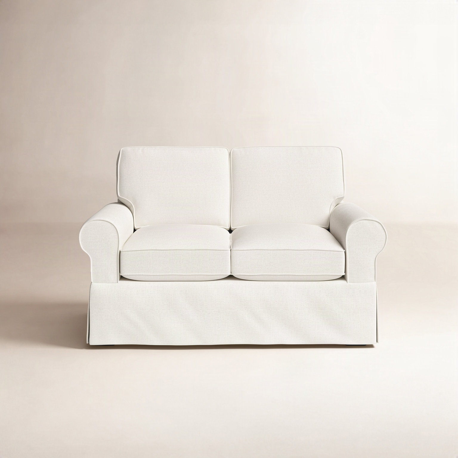 Porter 62'' Loveseat, Drusky Moonglow Sustain® Basketweave