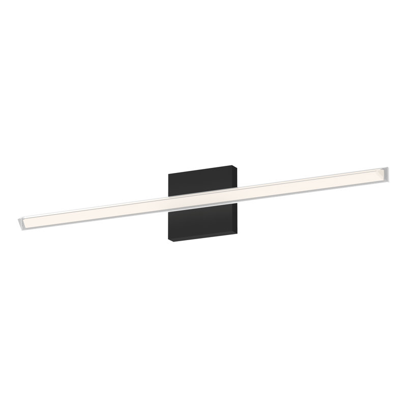 Saphir Dimmable LED Bath Bar, Black