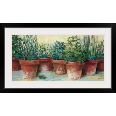 « ii » par carol rowan print Potted Herbs