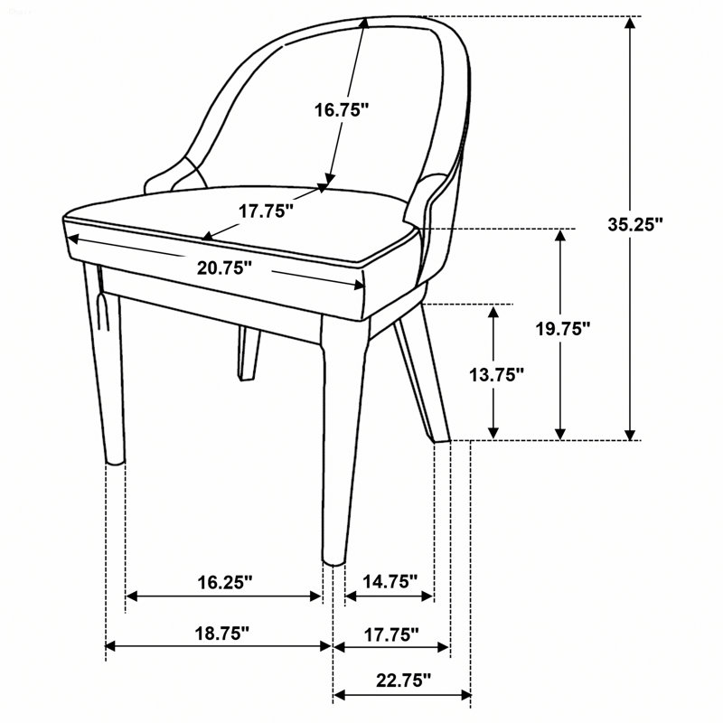 Deux chaises d'appoint pour l'intérieur, rembourrées pour la maison
