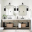 Miroir de salle de bain Inse Cadre en acier inoxydable-751417624-751417627