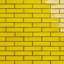 Emery Yellow 2X8 Handmade Crackled Glossy Terracotta Subway Tile