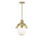 Otis Pendant Large (Natural Brass)-895716336