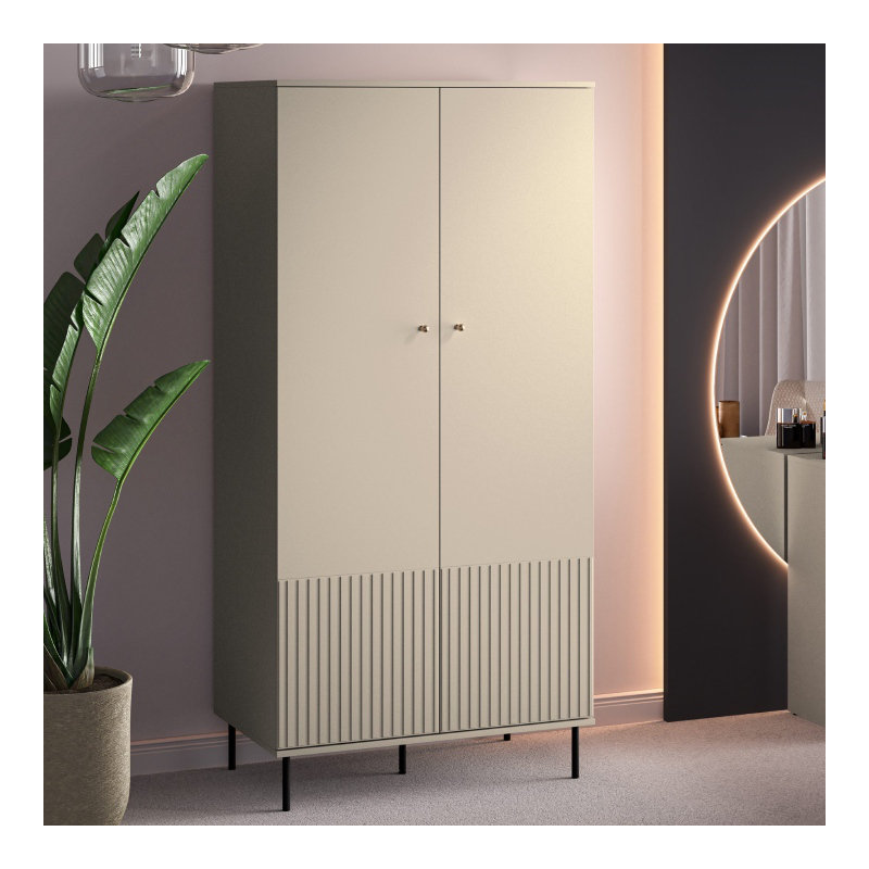 DROMA Manufactured Wood Wardrobe