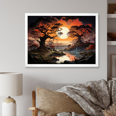 «African Baobab Tales I» sur toile