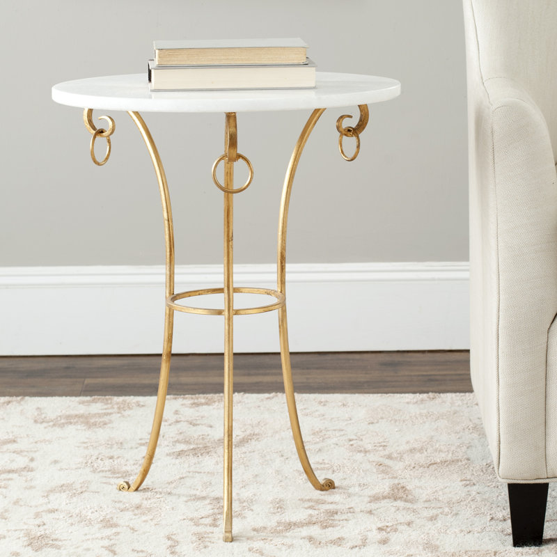 Tamara Marble Top End Table