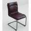 Chaise d’appoint en métal rembourré en cuir Robichaux-1506762833-1506762832