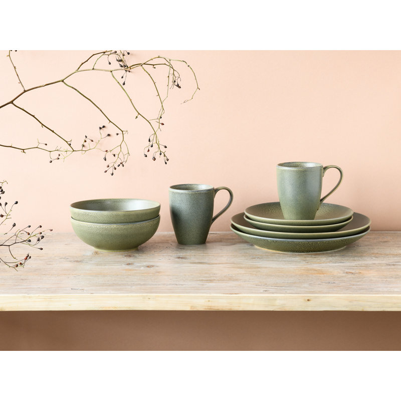 Sierra Nevada Piece Stoneware Dinnerware Set - Service for 2
