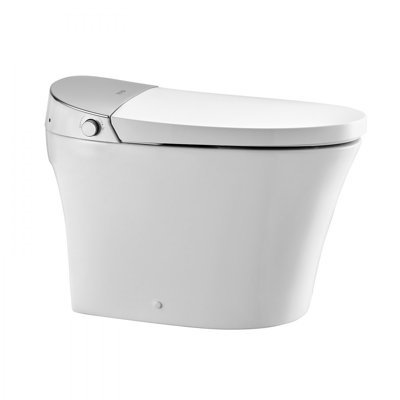 Toilette allongée à rafraîchissement automatique avec siège chauffant
