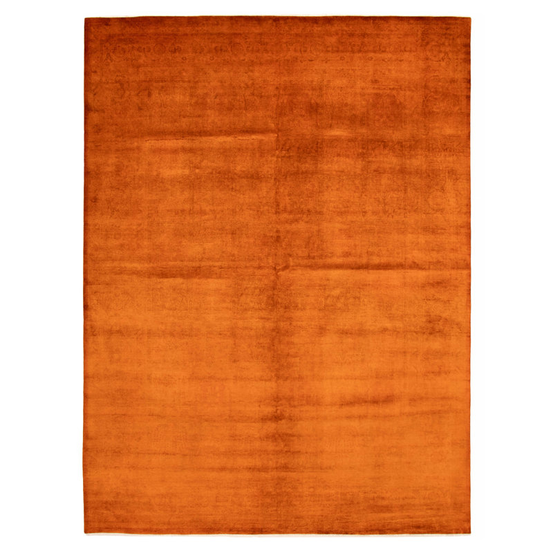Tapis orange Vibrance 10 pi 2 po x 13 pi 7 po