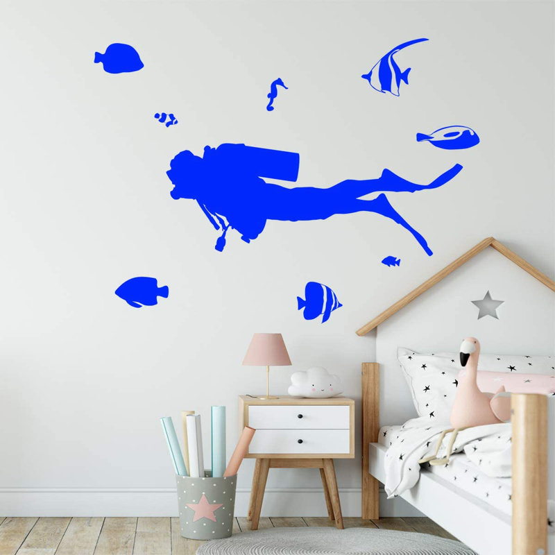 Wall Decal, Blue