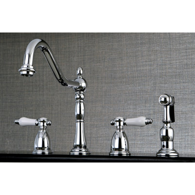Kingston Brass Bel-Air Double-Handle Widespread Kitchen Faucet