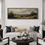 «Rolling Countryside Landscape», impression sur toile encadrée pour décor rustique traditionnel-115271036-115271038