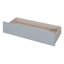 Lit de jour simple en bois avec deux tiroirs, gris-815925862-815925863