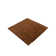 Handwoven Wool Gabbeh Uni Brown Rug