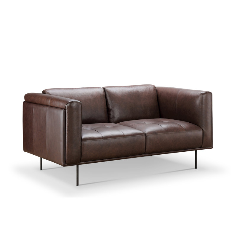 Causeuse en cuir Raven