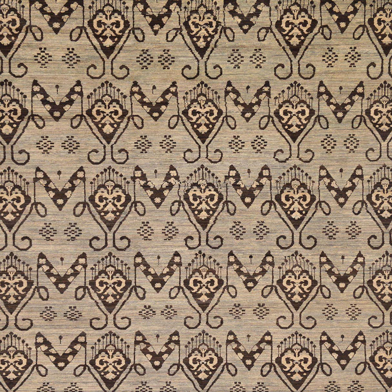 Abstract Indoor Rug, Square 6'